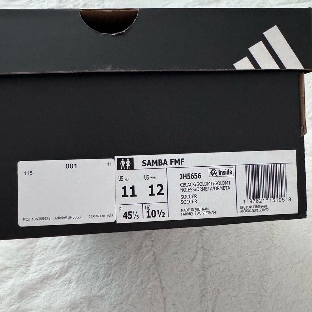 Adidas Samba FMF Soccer Shoes